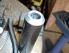 Turned pivot tube