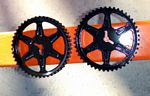 Painted cam sprockets